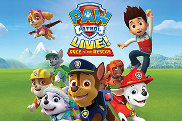 Oct 05, 2019 - Oct 06, 2019 Paw Patrol Live! to the Rescue -