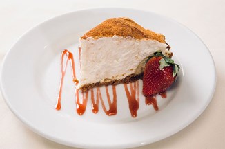 Dock's Oyster House Cheesecake