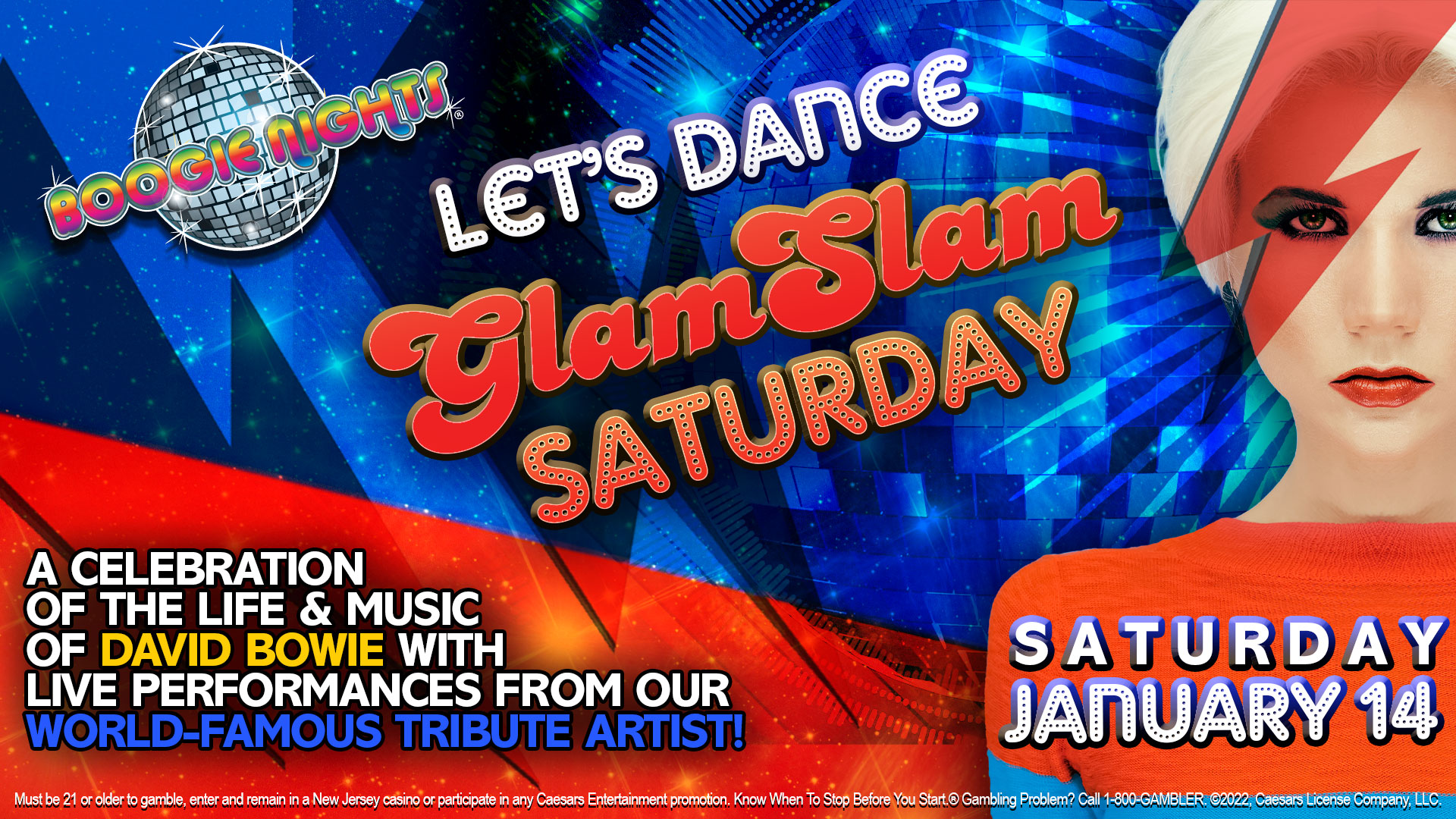 Lets Dance Glam Slam Saturday at Boogie Nights