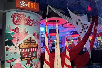 Resorts Candy Cane Lounge at Bar One