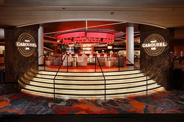 360 degree rotating Carousel Bar at Bally's Atlantic City