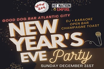 Good Dog Bar New Year's Even Party December 31 DJ + Karaoke - Open Bar - Champagne Toast