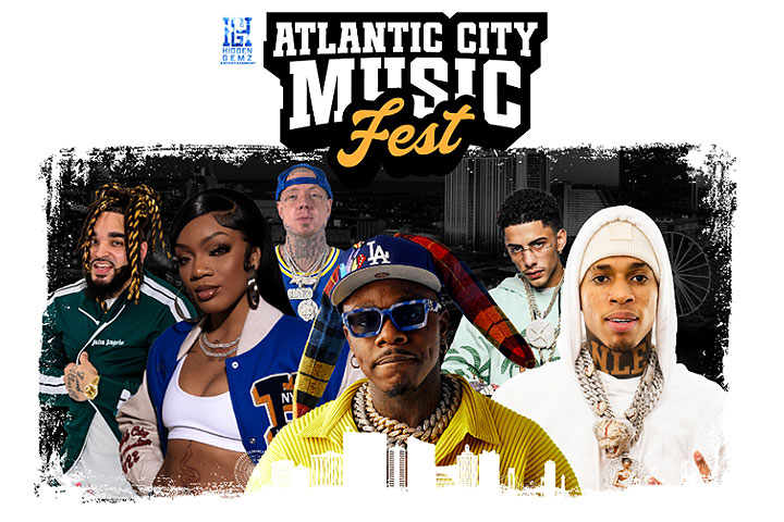Atlantic City Music Fest Ft. DaBaby, Glorilla, NLE Choppa & More