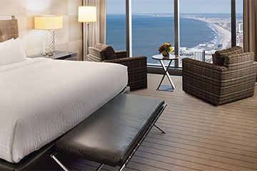 Hotel Room with Ocean View Atlantic City NJ