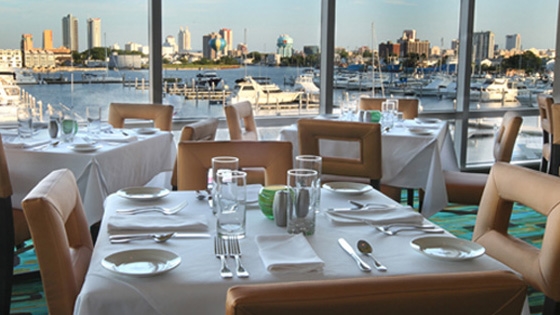 Atlantic City's Dining Rooms with a View