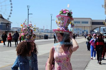 Easter Hats donned on the Atlantic City Boardwalk - Press of Atlantic City Photo April 2023